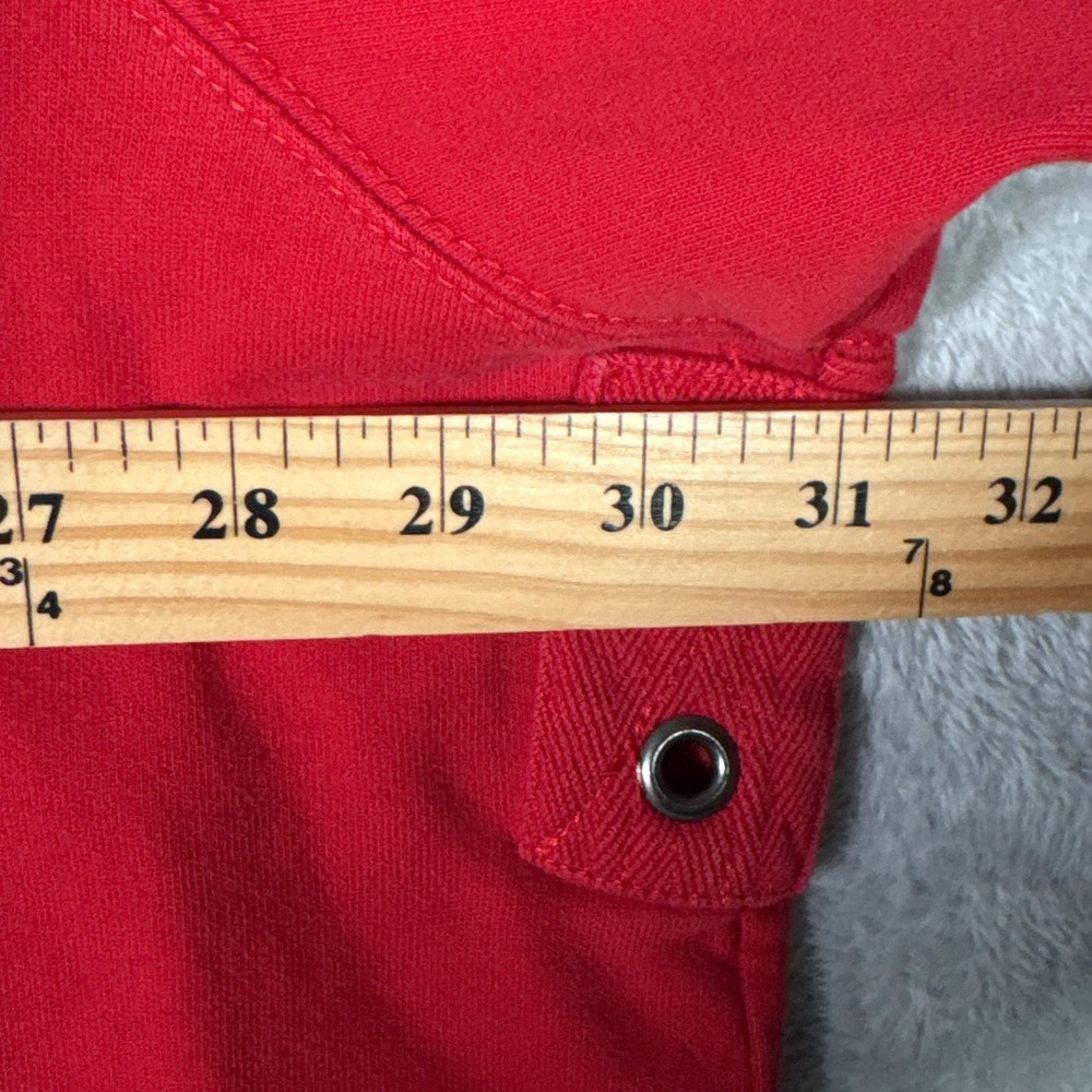 Polo Ralph Lauren Rugby Shirt Mens 3XB 3XL Big PRL Club Black Red Long Sleeve - Picture 4 of 7